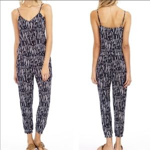 VERONICA M SIMON PRINTED TANK JOGGER JUMPSUIT